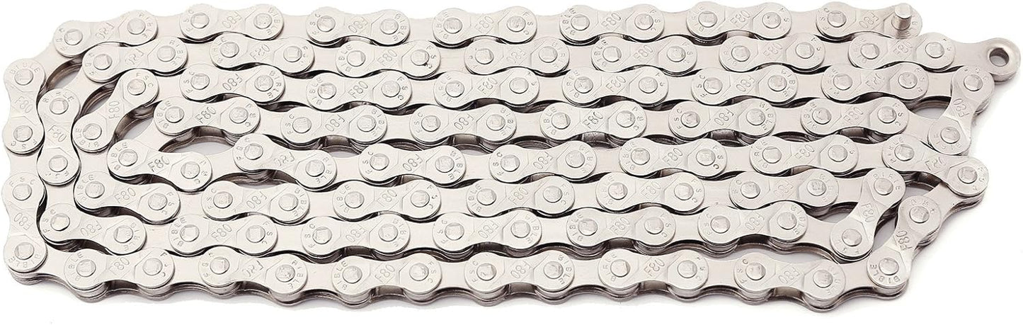 FSC 6,7,8 Speed 116L Bicycle Chains, Silver,Gold (1/2x3/32-Inch)