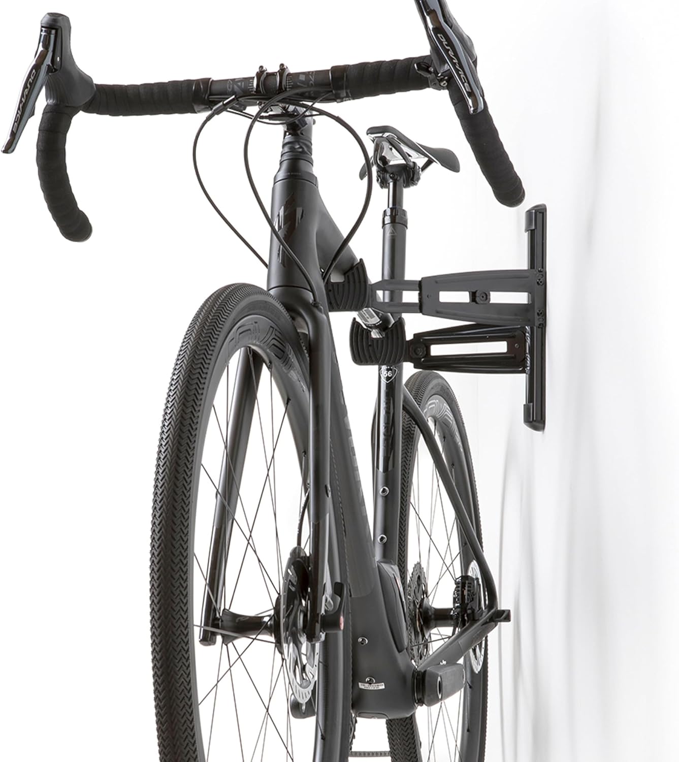 Velo Wall Rack 2D Bike Storage - Adjustable Bicycle Hanger for Garage & Apartment
