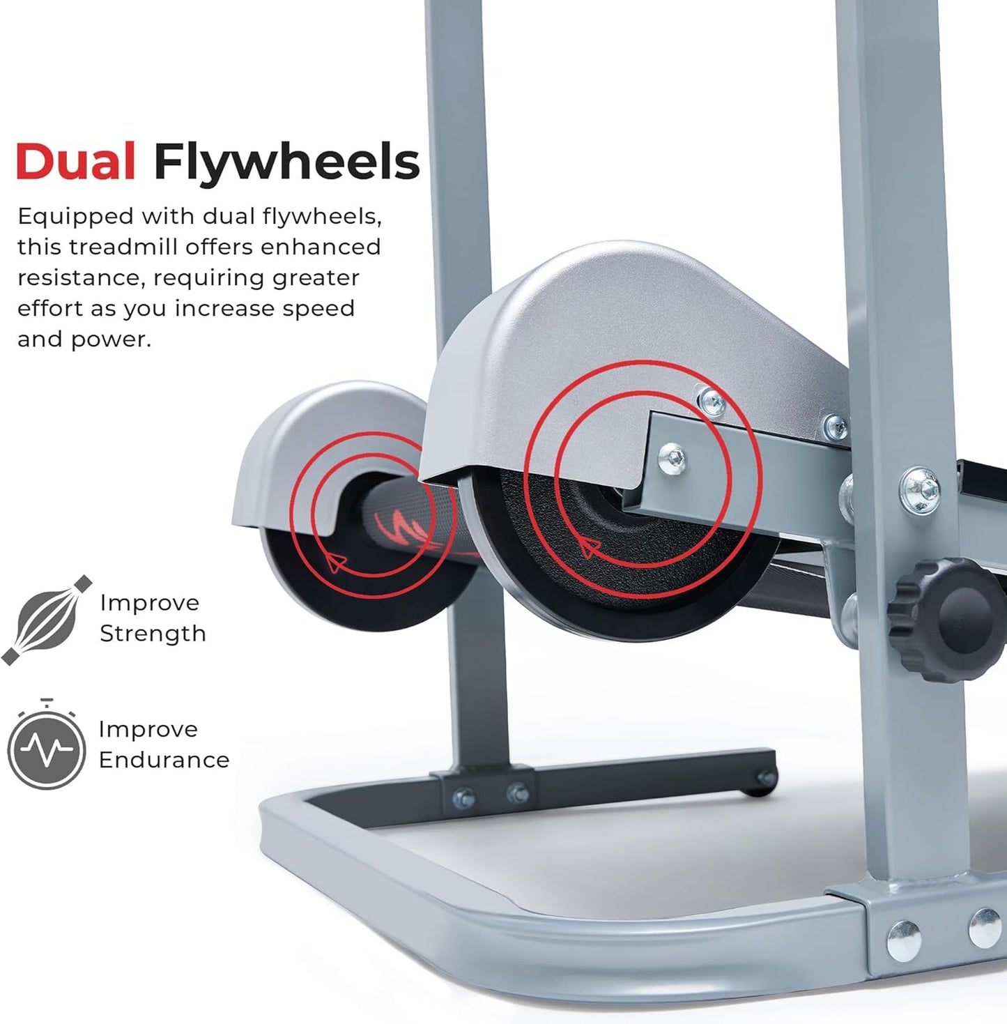 Sunny Health & Fitness Compact & Foldable Treadmill, Non-Slip Surface, Optional Dual Mode Walking/Running, Non-Electric Fixed Incline, Digital Monitor, Smart Bluetooth Connection with SunnyFit App