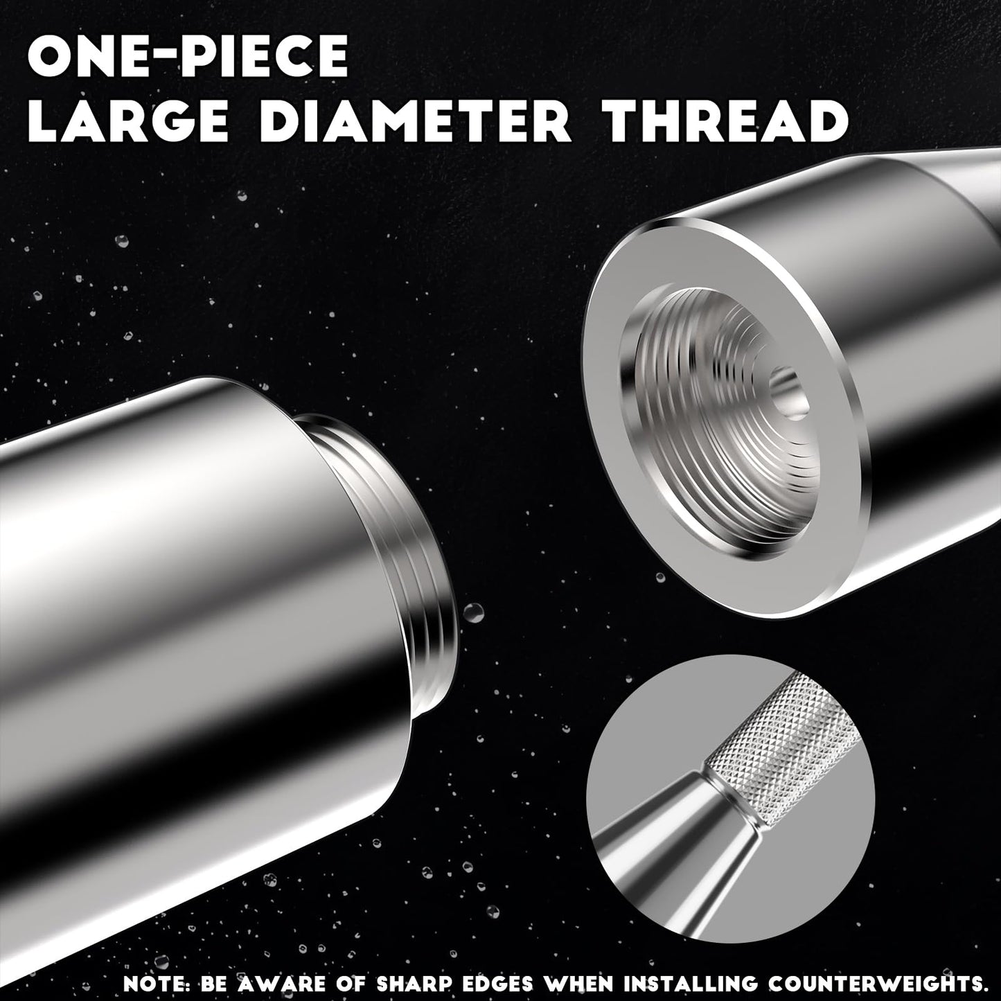 Adjustable Macebell Clubbell,6-in-1 Premium Steel Indian Club,Training for Full Body, Muscles, Shoulder, Grips & Forearms Workouts to Stretching