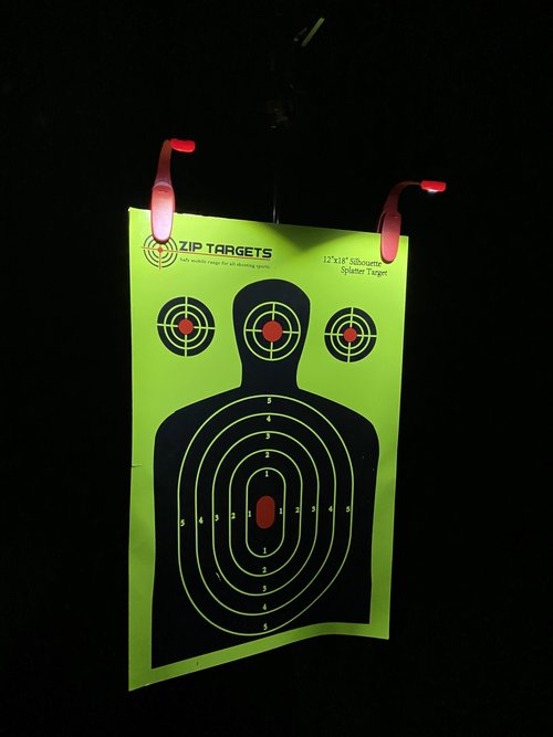 Zip Range Full Kit with 50 Pack Assortment of Paper Shooting Targets