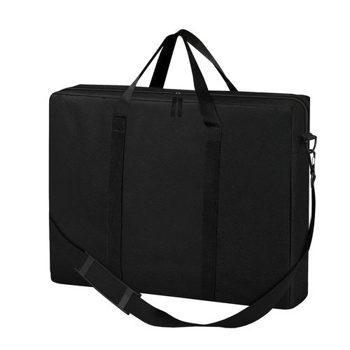 SIRUITON Folding Table Storage Bag, Portable 600D WaterProof Carry Bag for Folding Picnic/Camp Tables with Reinforcing Plate & Shoulder Strap, 48" D x 30" W x4.7 H Fits 8FT Folding Tables（bag only）