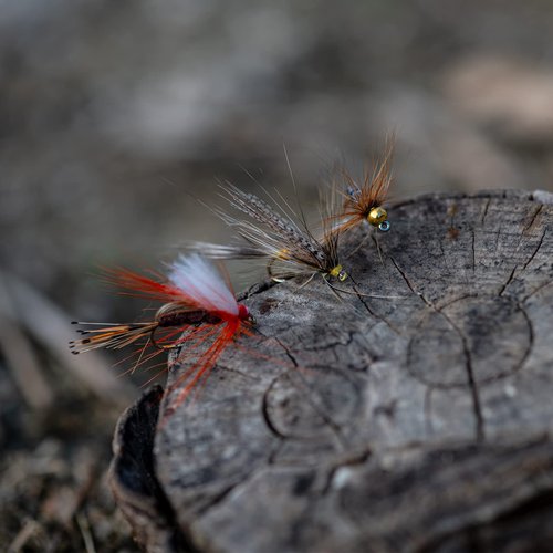 Goture Fly Fishing Flies,30pcs Fly Fishing Lures,Dry Flies Wet Flies Streamers Nymphs Flies, Fly Fishing Assortment Kit for Bass Trout Panfish Salmon Fishing