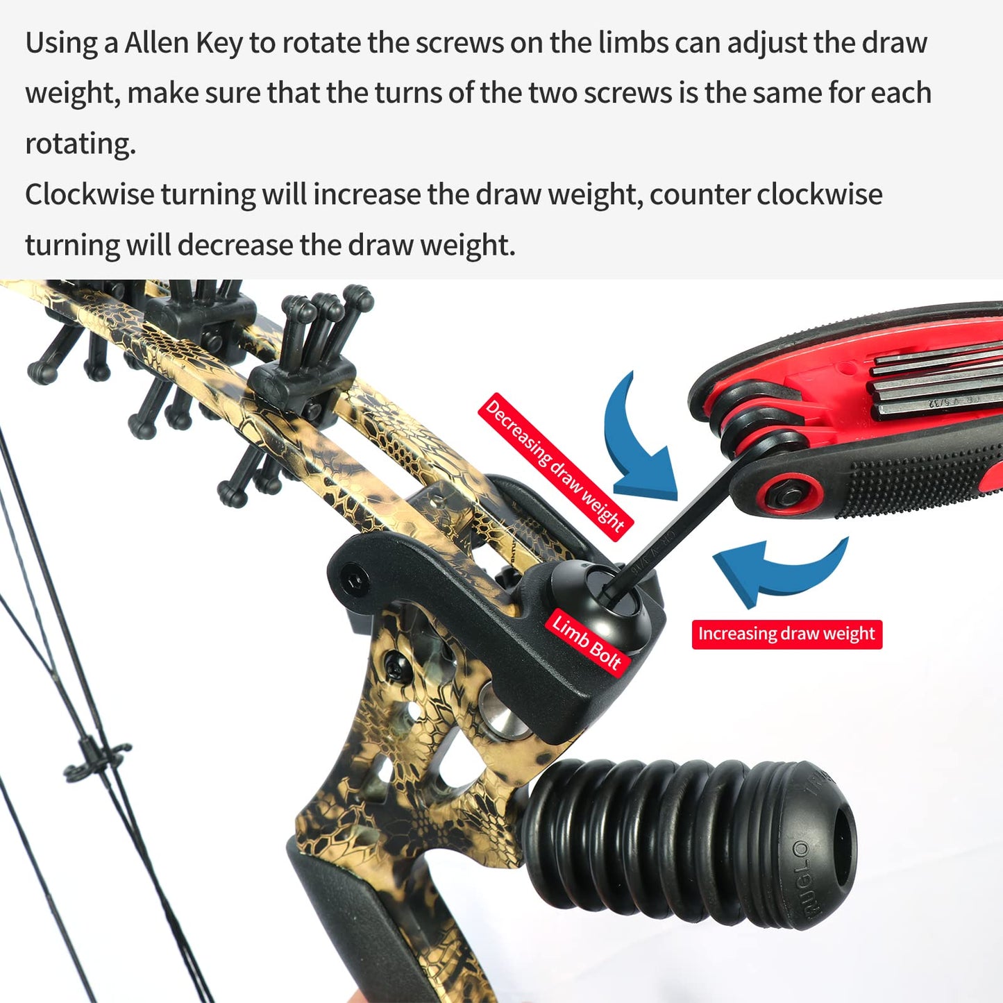 AKCHOER Compound Bow and Arrow Kit Youth Bow and Arrow Set, 15-45 Lbs Draw Weight, 18"-29" Draw Length, Right Handed Bow for Beginner, 320 Fps Hunting & Target Bow with All Accessories (Camo)