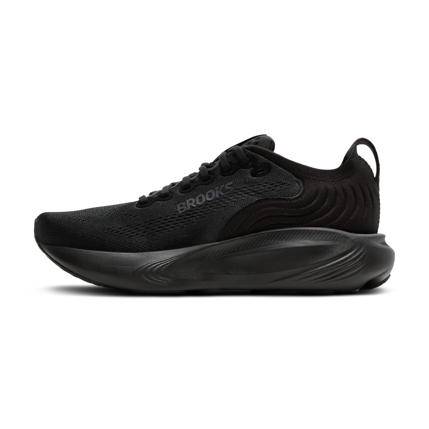 Brooks Women’s Adrenaline GTS 25 Supportive Running & Walking Shoe - Black/Black/Ebony - 10.5 Narrow