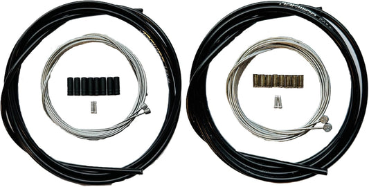 JAGWIRE MOUNTAIN SHOP KIT - Complete Brake & Shifter Cable and Housing Kit- Black - SRAM/Shimano