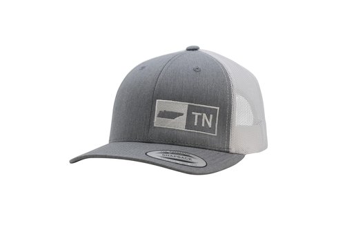 Trucker Hat - Tennessee (Heather Gray/White)