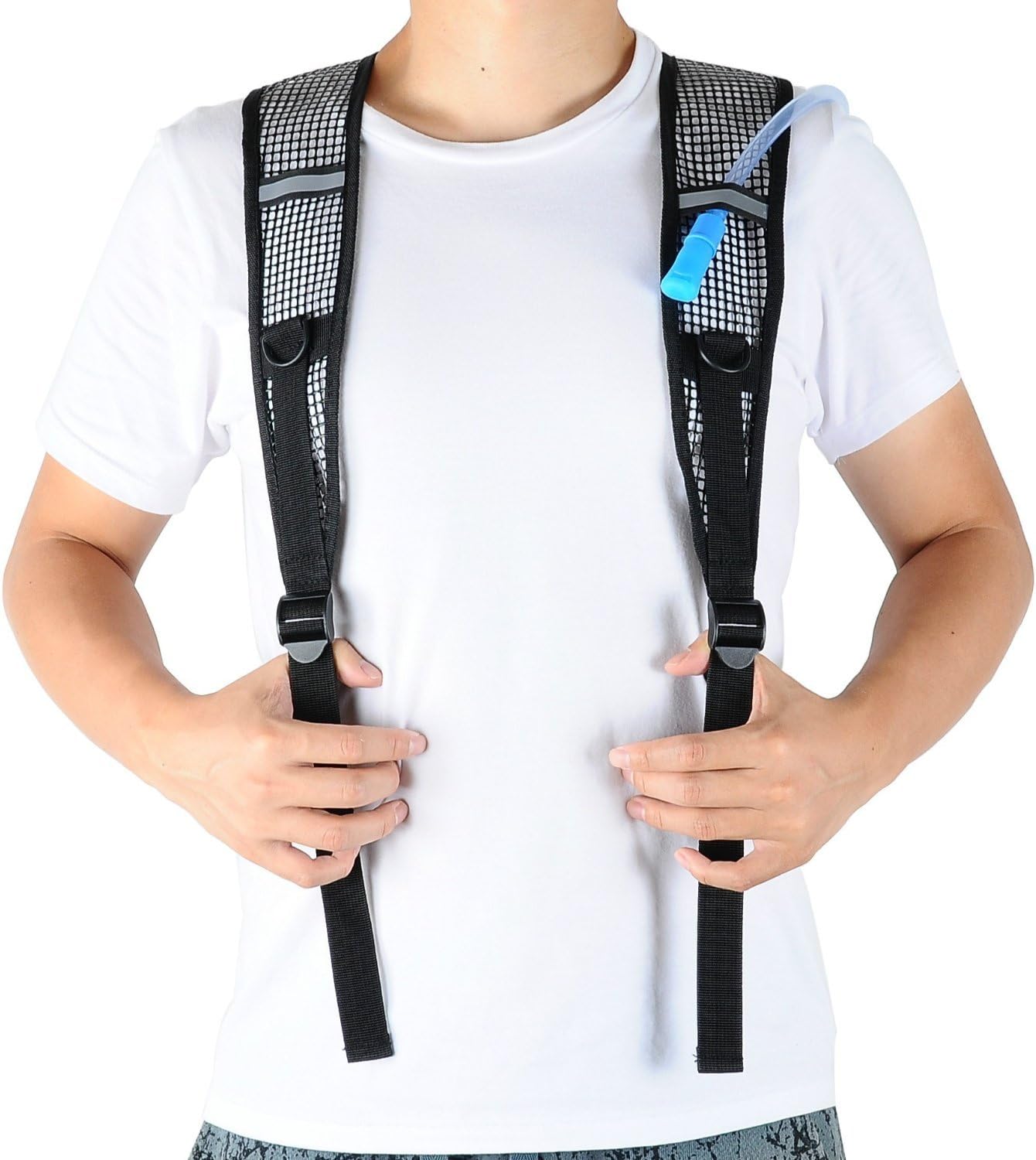 Monvecle Hydration Pack Water Rucksack Backpack Bladder Bag Cycling Bicycle Bike/Hiking Climbing Pouch + 2L Hydration Bladder