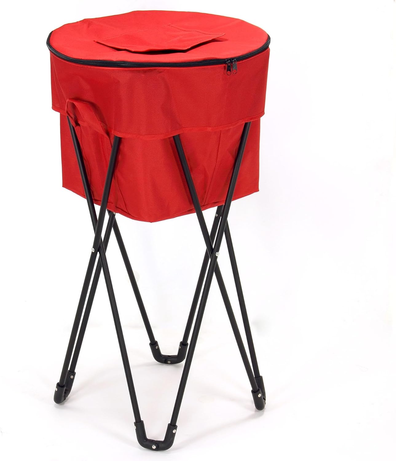 Thermal Standing Cooler with Travel Bag - Heavy-Duty Polyester Household Essential