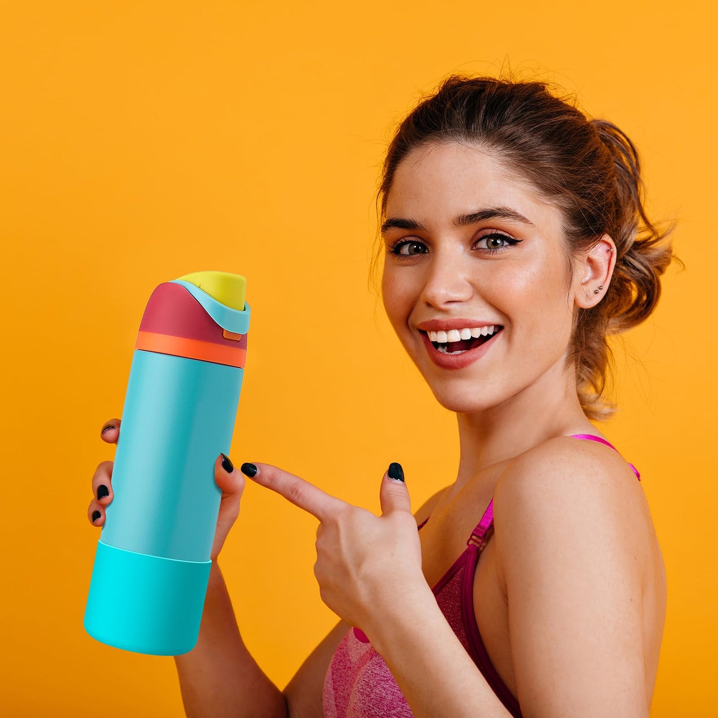 Boot Sleeve for Owala Water Bottle 24 oz - 2 PCS Accessory Silicone Water Bottle Protector for FreeSip/Twist/Flip - Dishwasher Safe, BPA-Free, Non-Toxic