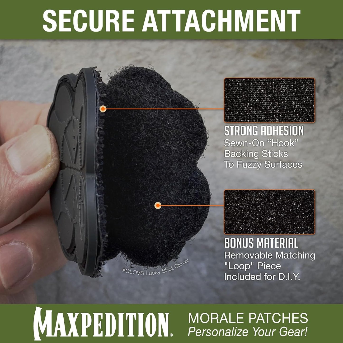 MAXPEDITION Gear Lucky Shot Clover Patch