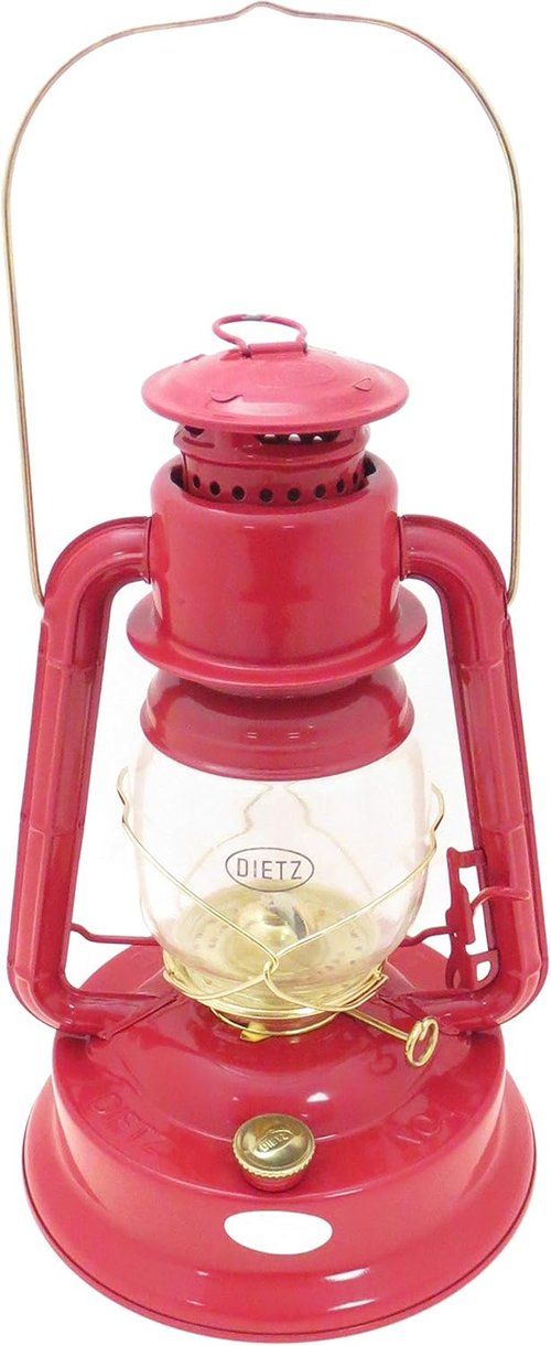Dietz #1 Little Wizard Oil Lamp Burning Lantern Blue