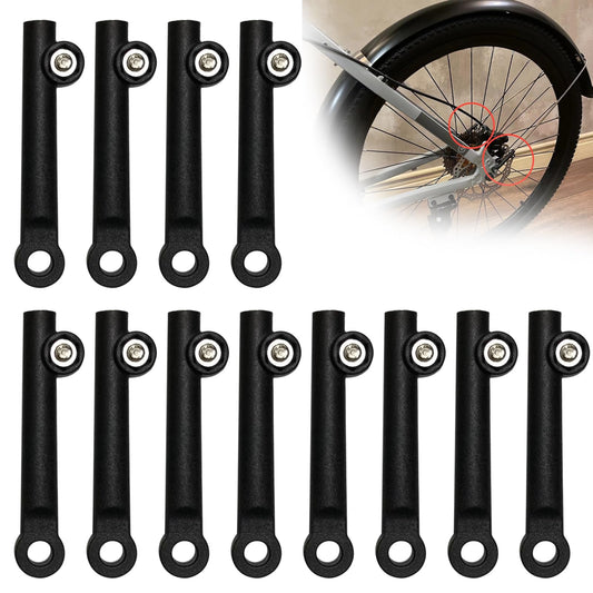 AGLOO 12pcs Bike Fenders Support Extension Sleeve for 20/24/26inches Fenders - Installation Rack Accessories for Bicycle Mud Guard Connecting Stem Rod