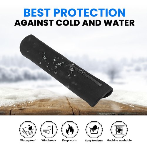 Besudo Ebike Battery Cover - E-bike Battery Protection Sleeve - Thermal Sleeve for Cold Weather - Neoprene Battery Protective Cover from Cold and Dirt - E-Bike Accessory-038B