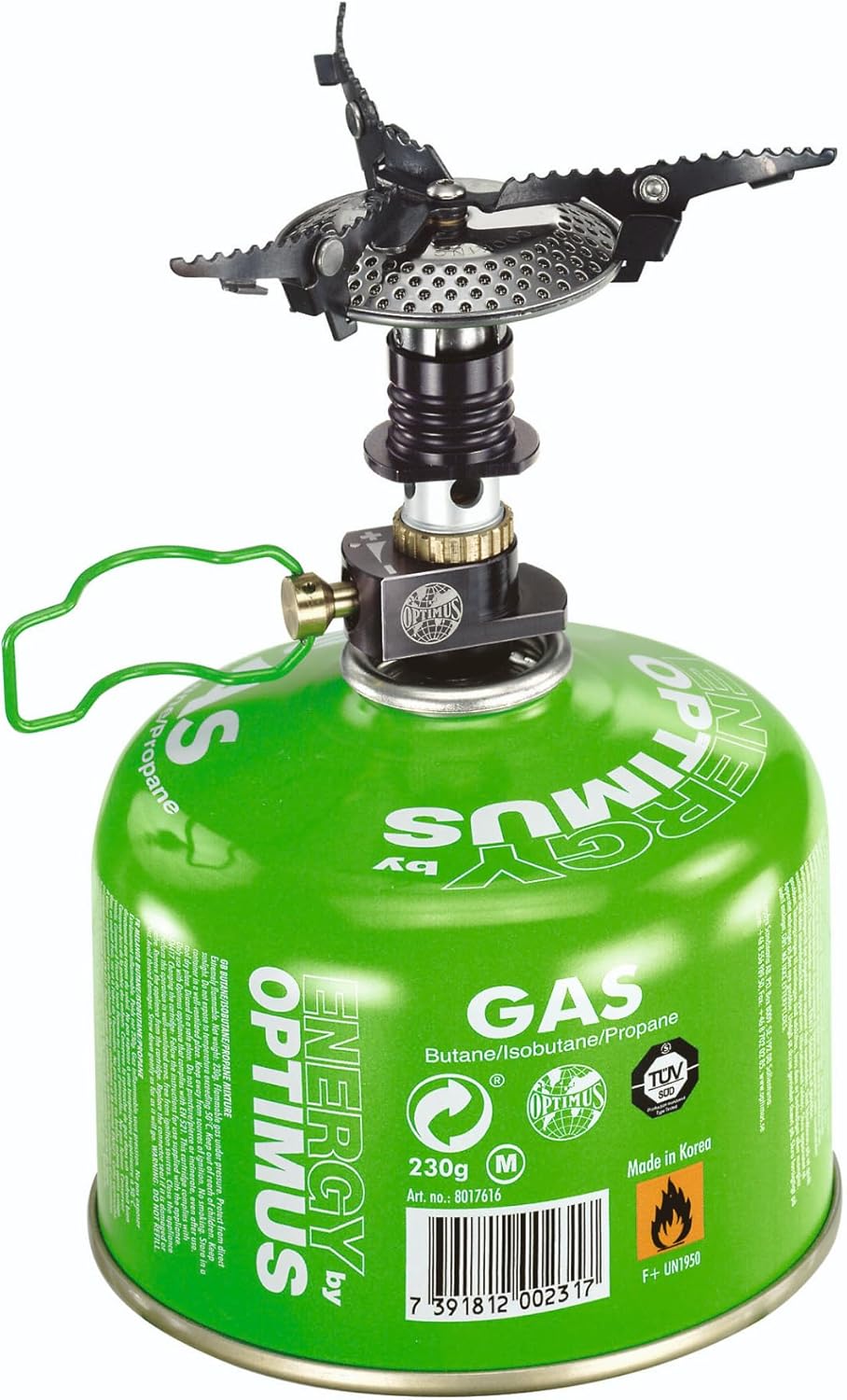 Optimus Crux 8019260 Lightweight Camping Stove - Portable Hiking Cookware