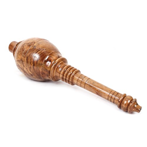 KNK GADA Fitness BAR Indian Club Hanuman MACE Shoulder Equipment MEEL Karla KATAI Fitness Durable Wooden Equipment (Assorted, 2 to 3 KG)