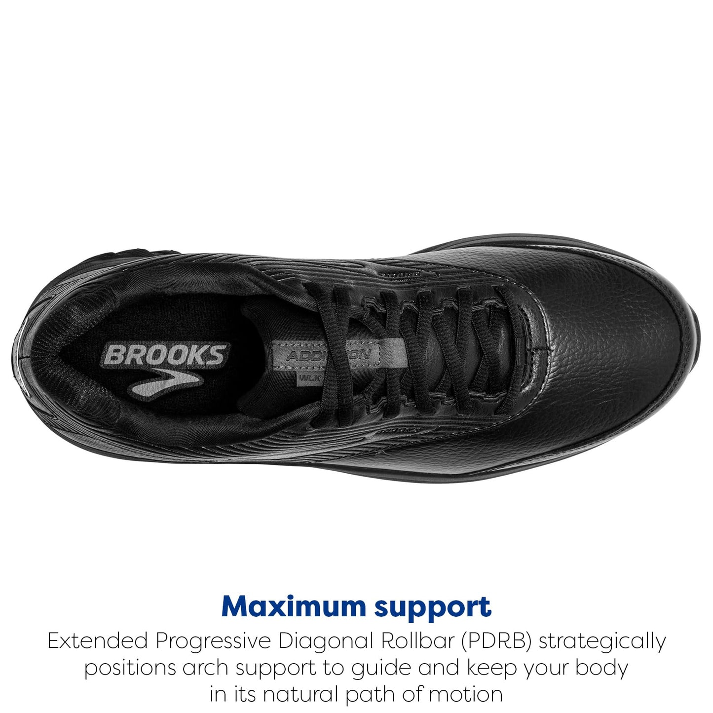 Brooks Women's Addiction Walker 2 Walking Shoe - Black/Black - 10 Medium