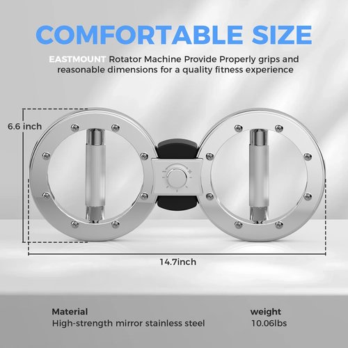EAST MOUNT Arm Workout Equipment Forearm Strengtheners Boxing Training Hand Trainer Forearm Exerciser for Hom and Gym Workouts