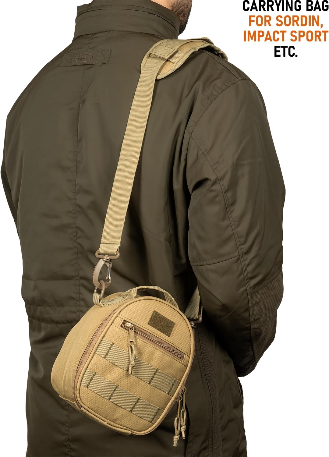 ACE Schakal Ear Defender Bag - Carrying Bag Compatible with Ear Muffs by Sordin, Howard Leight and More