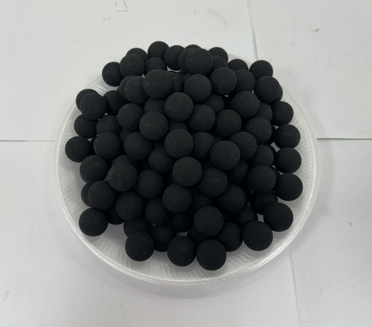 3Skull .43 Cal or .50 Cal or .68 Cal Rubber Balls New Reusable Training Rubber Balls for Paintball Guns (.68, 100), Black