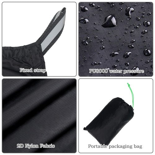 Wind Tour Multifunctional Tarp Waterproof with Carry Bag for Tent Ultralight Outdoor Tent Footprint for Ground Camping Hiking (47.2" x27.6")
