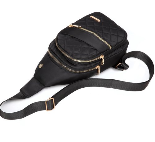 Xsecnua Crossbody Sling Bag Small Sling Backpack, Cross Body Bag Chest Bag for Women Men Travel Hiking Daypack