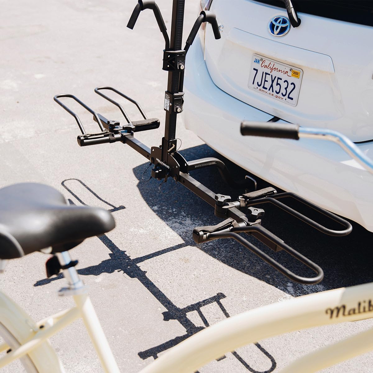Hollywood Racks Trail Rider Hitch Mount Bike Rack for 1-1/4'' & 2'' Hitches - 2 Bikes