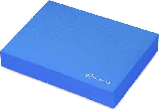 ProsourceFit Exercise Balance Pad – Non-Slip Cushioned Foam Mat & Knee Pad for Fitness and Stability Training, Yoga, Physical Therapy
