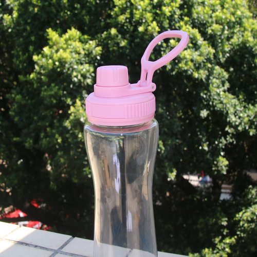 ziHenryDa 2 PCS Lid for Cirkul Bottle, Replacement Lid Applicable to 22oz, 32oz (Black/Pink)