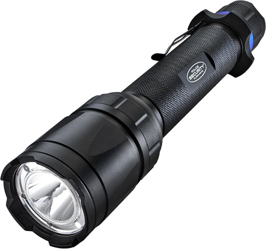 Police Security Trac Tact 2AA Flashlight LED| 230 Lumens | Soft Switch Button