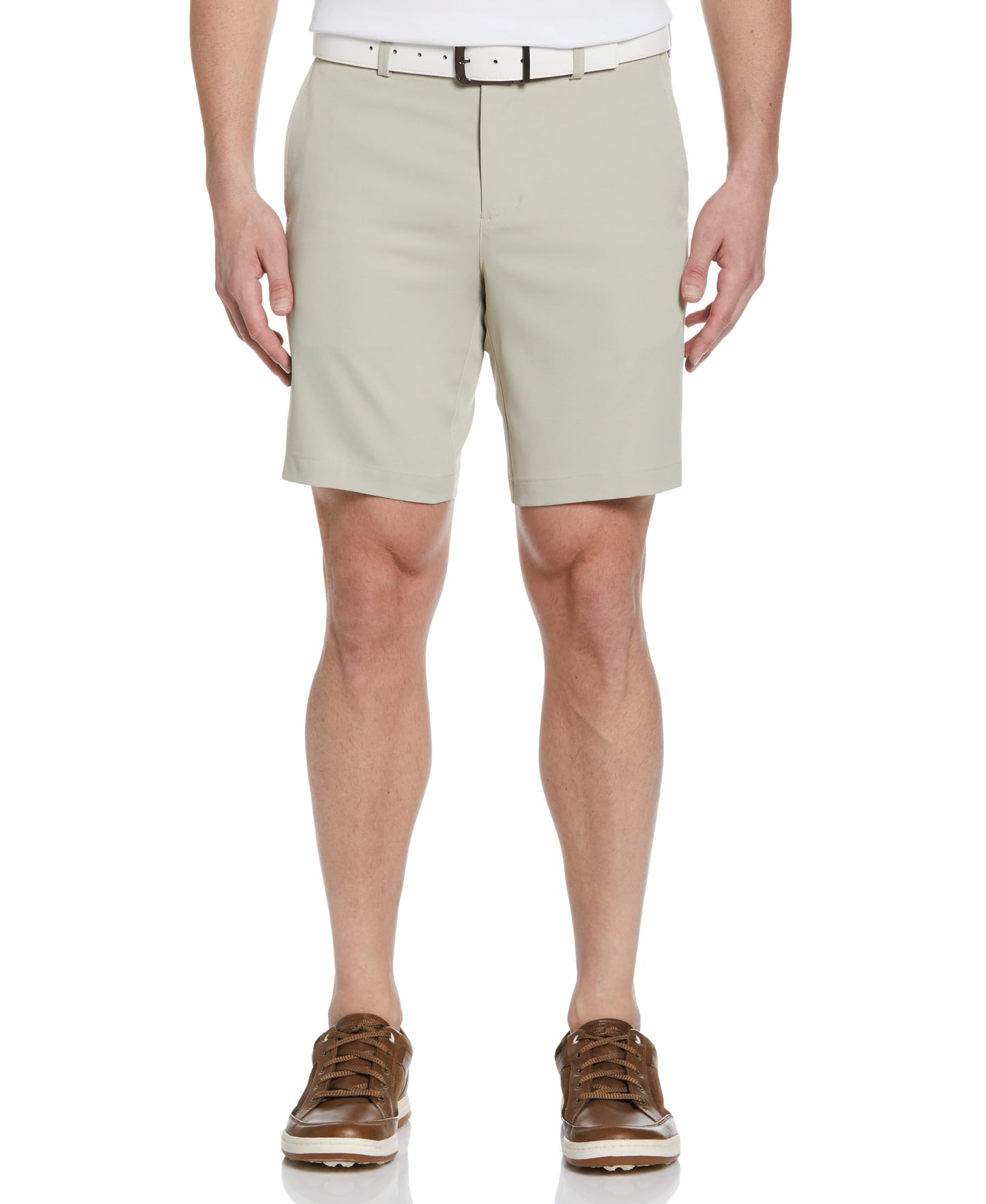 Callaway Men’s 9" Pro Spin Golf Shorts with Active Waistband, Stretch Fabric, Moisture-Wicking, UPF 50 Sun Protection, Plaza Taupe, 36