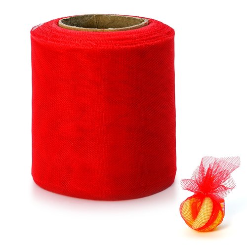 Philbinden 72 FT Fishing Soft Spawn Net,3'' Wide Fishing Spawn Sack Mesh Catfish Bait Holder Fishing Accessories for Roe Bags Fishing Equipment Tackle Kit (red)