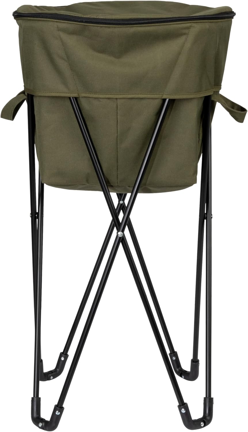 Thermal Standing Cooler with Travel Bag - Heavy-Duty Polyester Household Essential