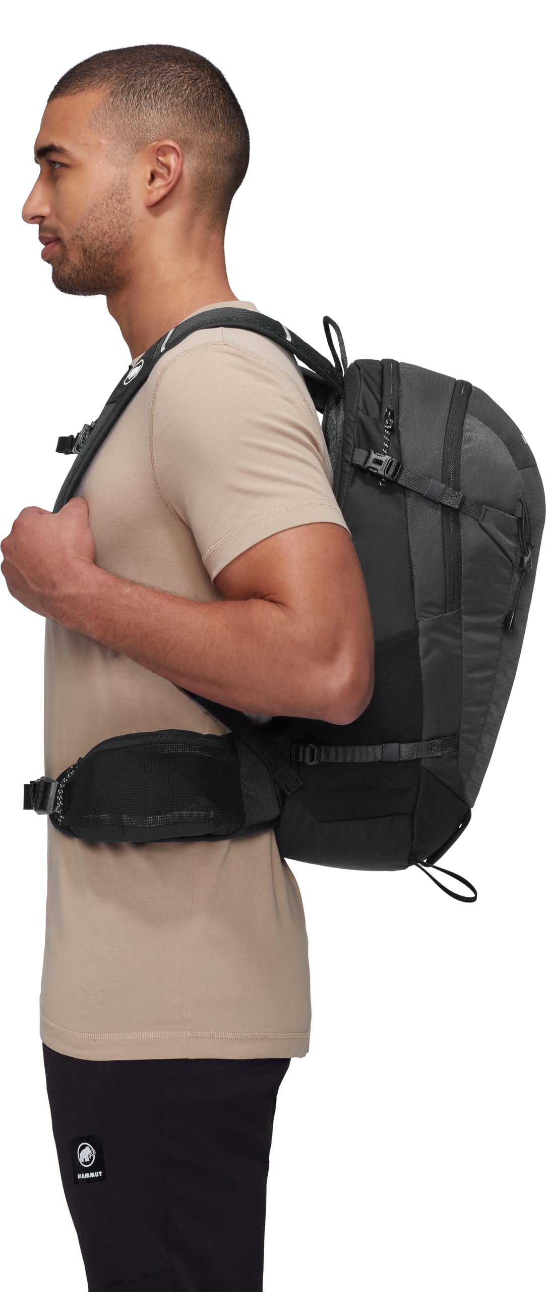 Mammut Hiking – Unisex Outdoor Pack 20 for Hiking, Running, and Everyday Adventures, Phantom-Black, 20 L