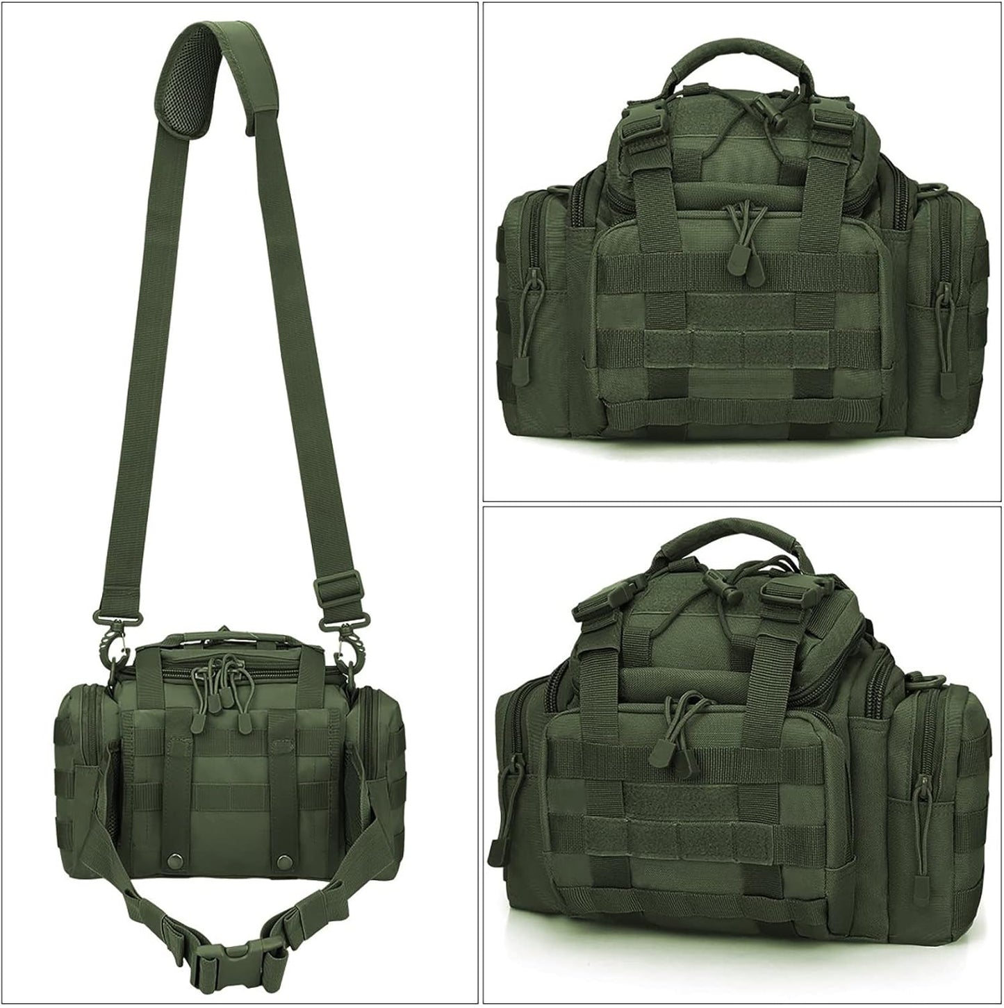 Tactical Sling Bag for Hiking & Fishing | G4Free Outdoor Waist Pack