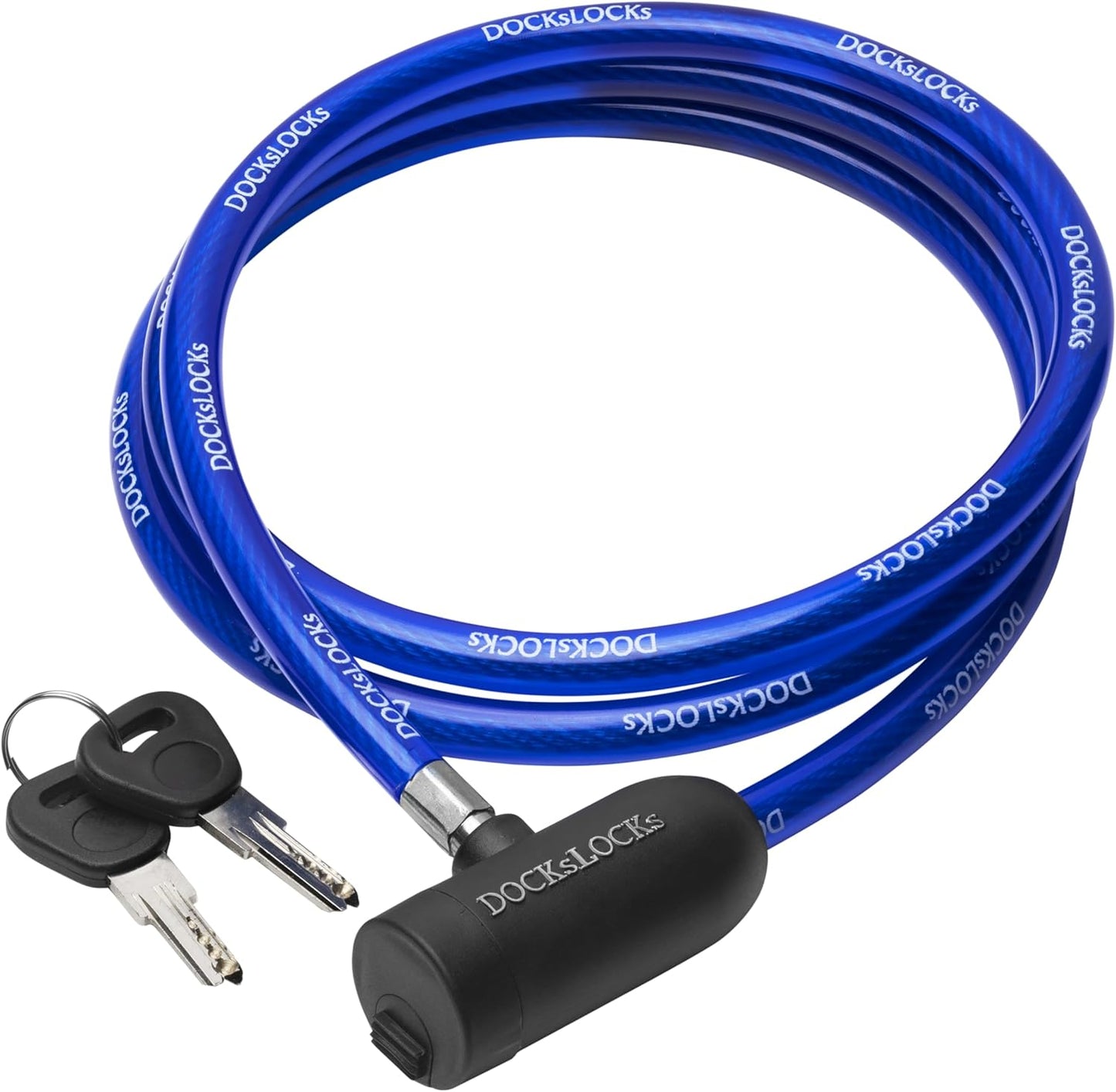 Weatherproof Security Cable Lock for Kayaks, Bikes & Equipment - 5ft to 25ft Lengths