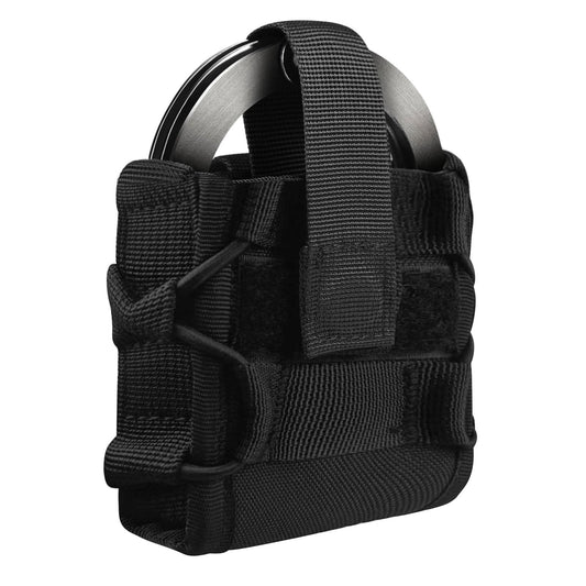 Handcuff Holster Case, Molle Hand Cuff Holder Pouch for Duty Belt and Tactical Vest Black