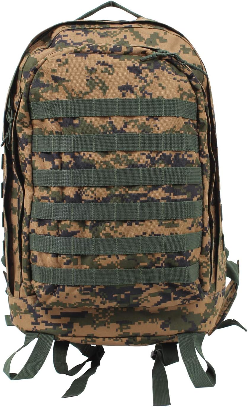 Rothco MOLLE II 3-Day Deployment Pack - Versatile Gear Bag for Extended Excursions, Olive Drab