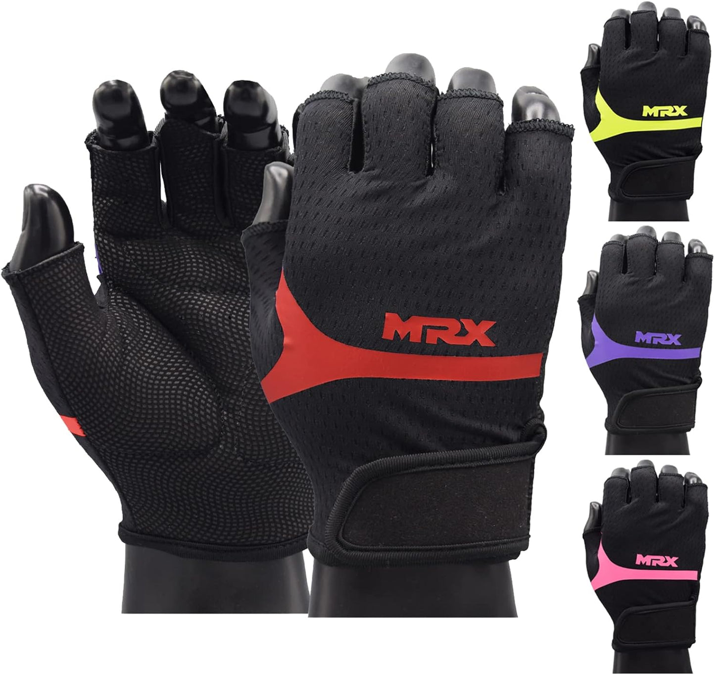 Women's Weight Lifting Gloves - Anti-Slip Padded Fitness Gloves for CrossFit & Training