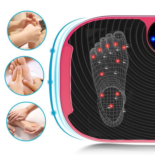 AXV Vibration Plate Exercise Machine Whole Body Workout Vibrate Fitness Platform for Home Gyms Workout