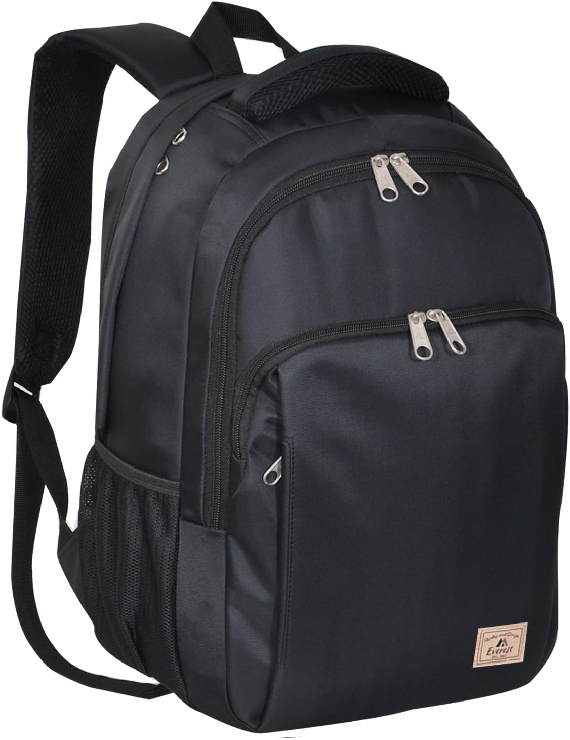 Everest Black City Travel Backpack - Versatile One Size for Urban Adventures