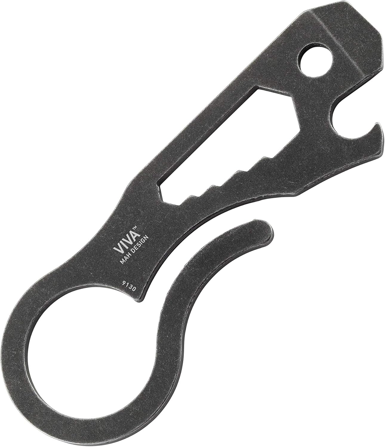CRKT Viva EDC Stainless Steel Multitool: Multi-Tool for Everyday Carry, Prybar, Screwdriver, Bottle Opener, Multi Wrench 9130