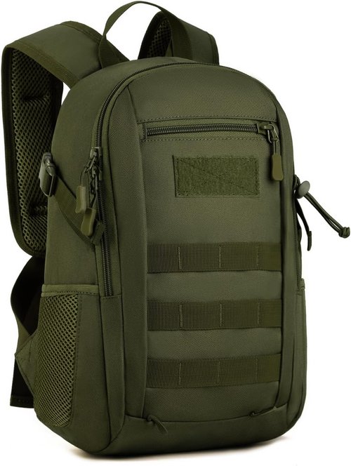 HUNTVP 10L/20L Mini Daypack Military MOLLE Backpack Rucksack Gear Tactical Assault Pack Bag for Hunting Camping Trekking