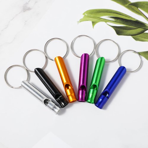 Mabor 12 Pcs Emergency Whistle Survival,Gather Team Members Outdoors,Hyper Whistle Keychain, 571534_1_y6pB5tXFy