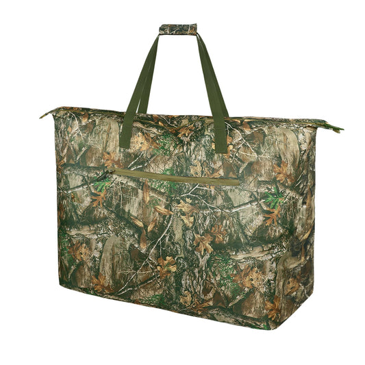 Extra Large Camouflage Scent Control Bag - 42 x 26 Inch Waterproof Smell Proof Bag for Hunting Clothes & Accessories