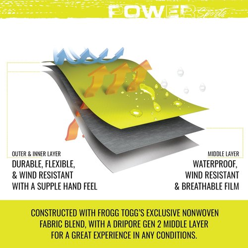 FROGG TOGGS Men's Road Toad Reflective Waterproof Rain Jacket