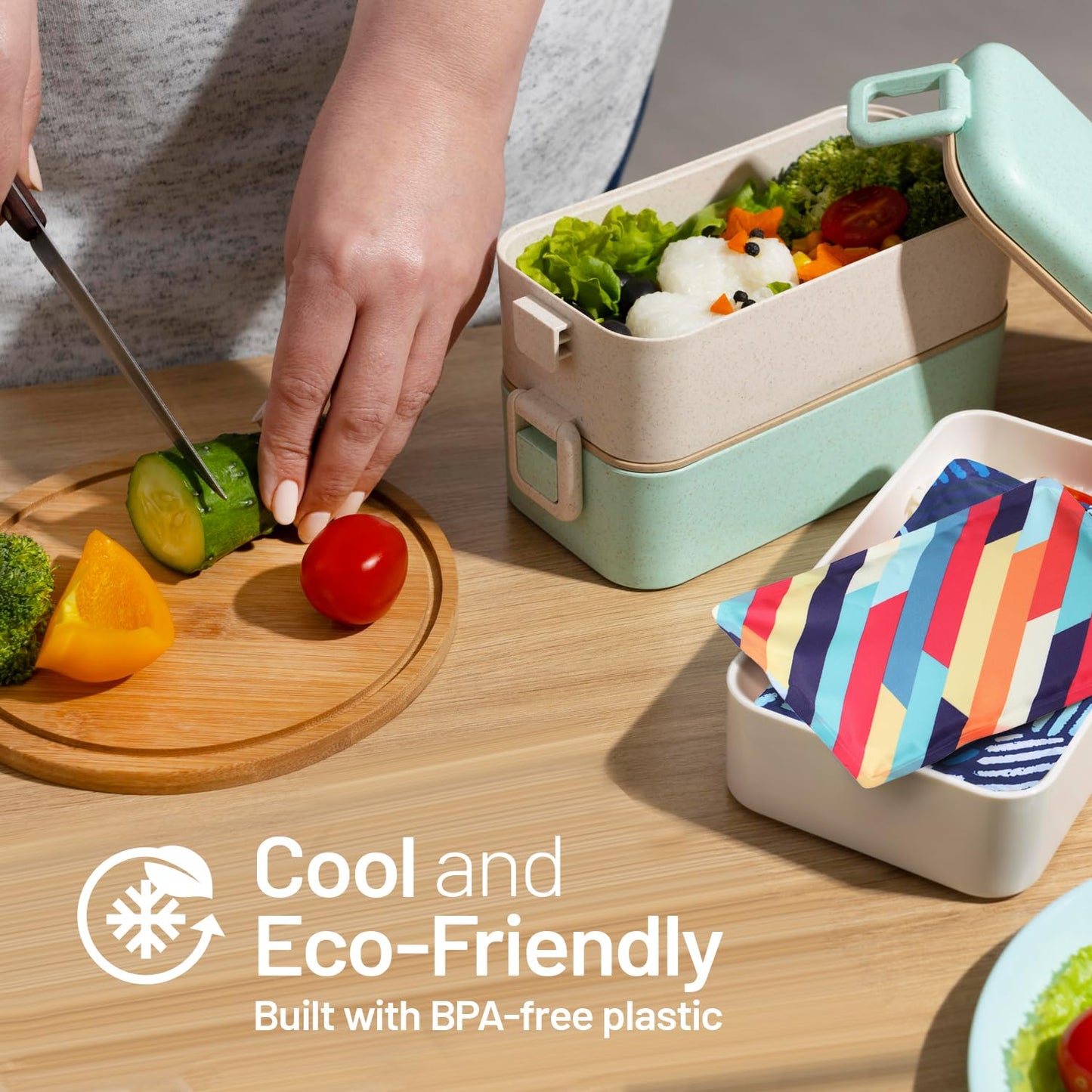 Everlasting Ice RX Reusable Ice Packs for Lunch Boxes & Coolers (2 Pack) Flexible, Long-Lasting, BPA Free, Versatile Soft Ice Pack for Insulated Bags, Picnic, Travel, and More