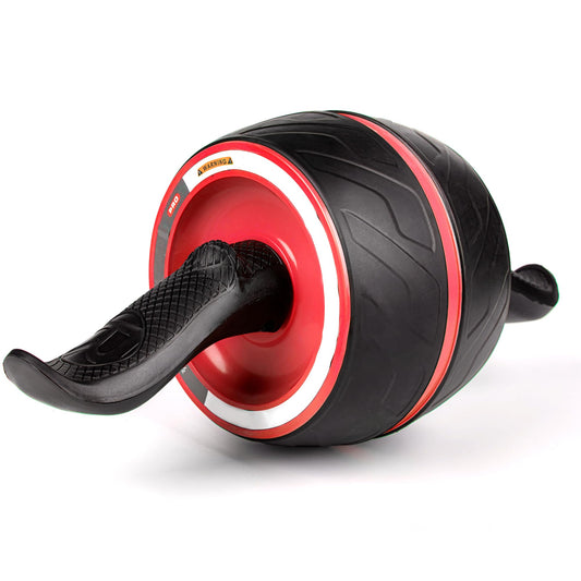 Ab Roller Wheel with Knee Pad Mat,Automatic Rebound Abdominal Wheel Abs Workout Equipment,Home Gym Equipment,No Noise Ab Wheel for Men&Women Abdominal