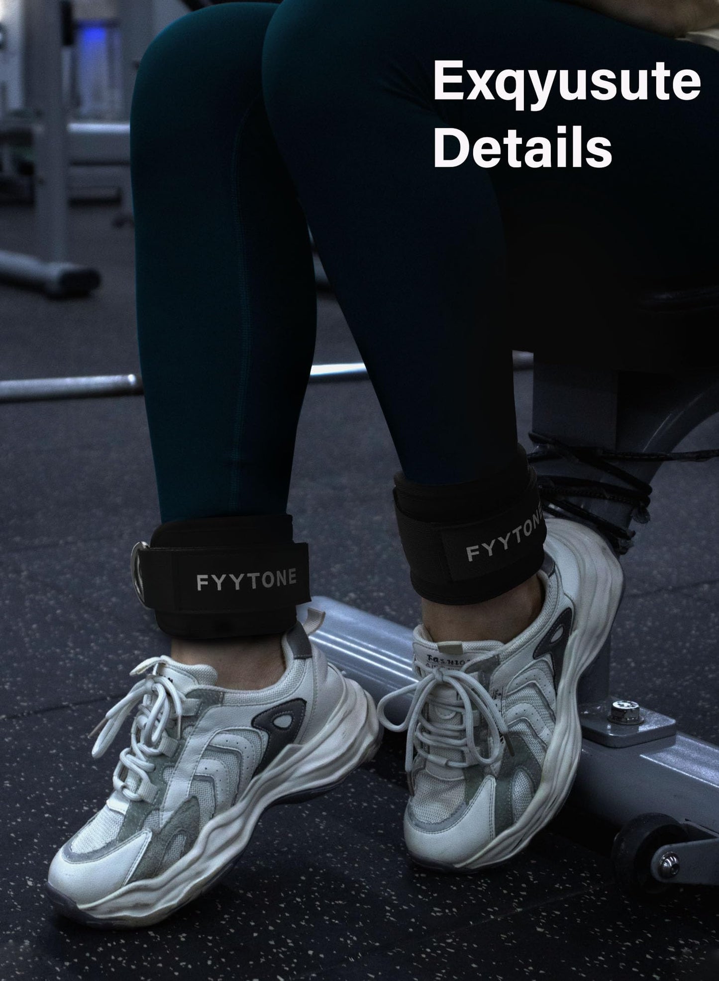 Ankle Strap(Single) for Cable Machine, Ankle Cuff for Kickbacks, Leg Extensions, Lower Body Exercises, Glute Workouts, Booty Hip Abductors Exercise, for Home & Gym