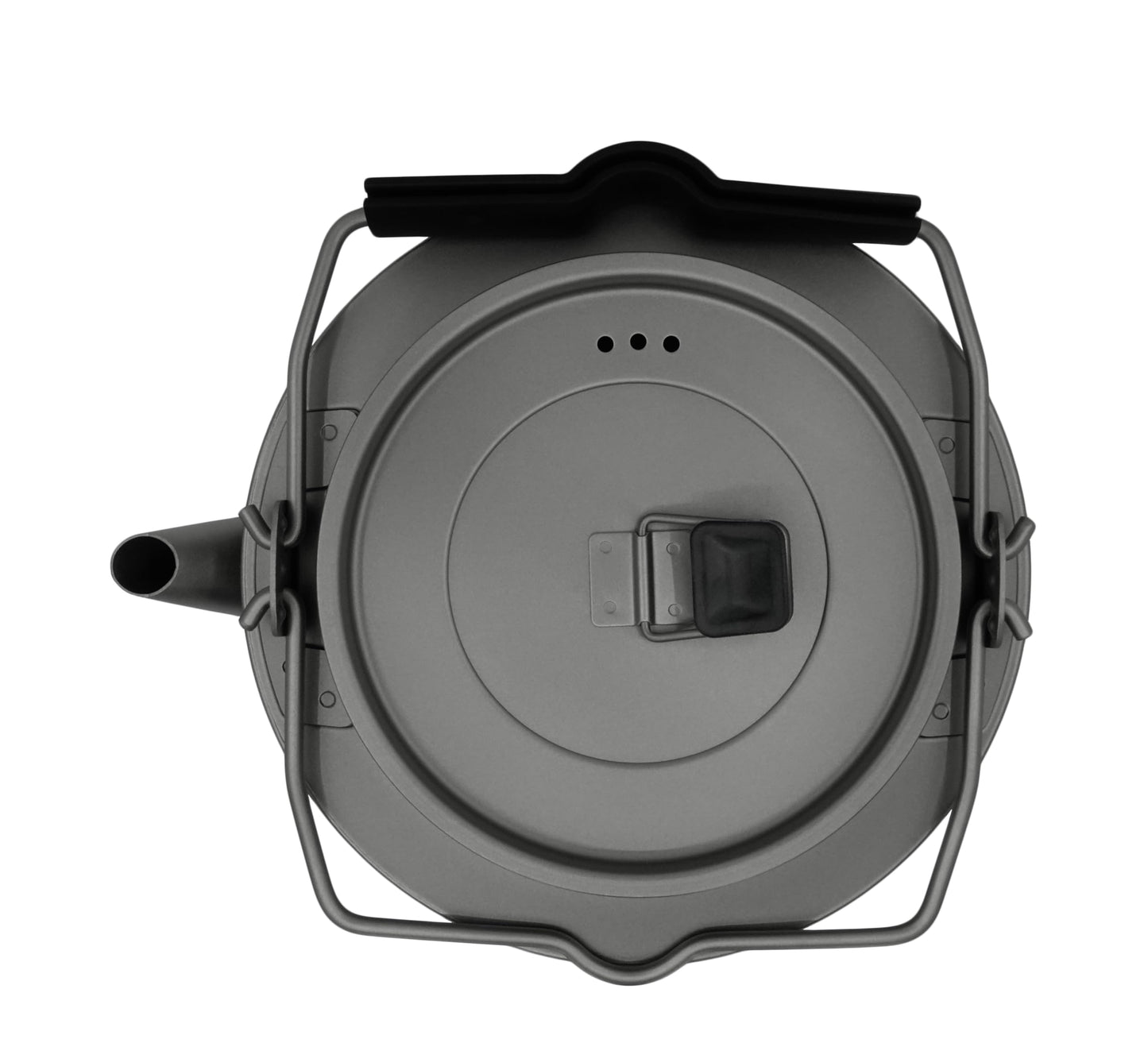 Kuvik Titanium Kettle 1.0L (33.8 oz) - Ultralight and Compact Kettle for Backpacking, Camping, and Home